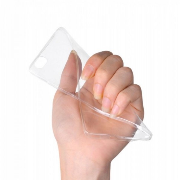 Husa de silicon ultrasubtire 0,3mm transparenta pentru iPhone 8
