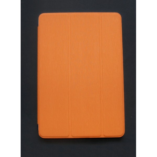 Husa Ultra Slim portocalie cu stand pentru iPad Mini 2/3 A1490 A1600