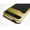 Husa Stylish Antishock 2 in 1 Gold pentru iPhone 5/5S/SE