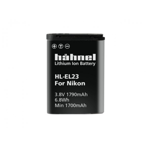 Acumulator Li-Ion Hahnel HL-EL23 tip Nikon EN-EL23 (3.8V 1790mAh 6.8Wh)