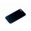 Husa de silicon neagra mata pentru iPhone 8
