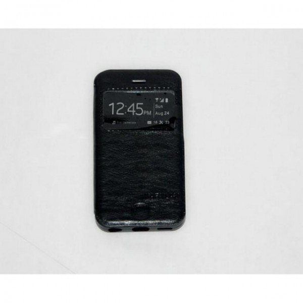 Husa flip KARYLAX Easy-View pentru iPhone 5C neagra