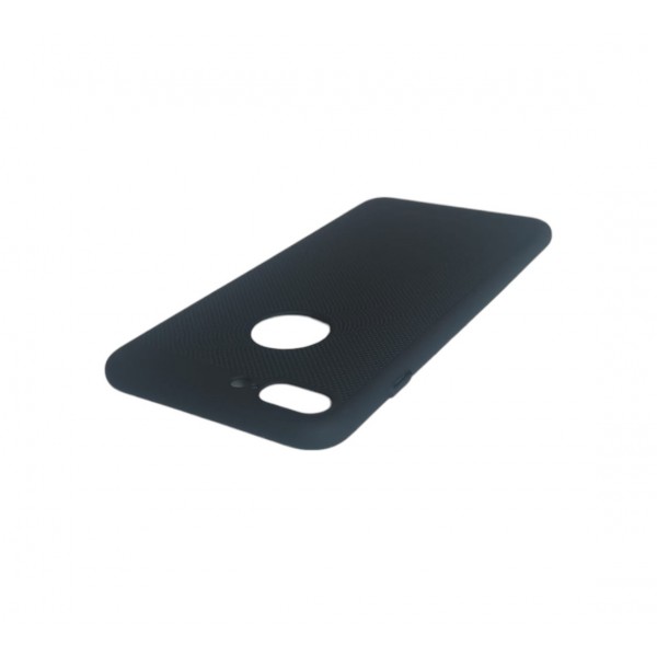 Husa policarbonat perforata pentru iPhone 7 Plus / 8 Plus neagra