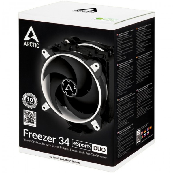 Cooler procesor Arctic Freezer 34 eSports DUO - White