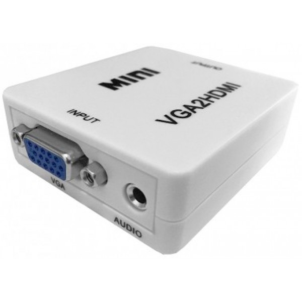 Convertor VGA mama + audio la HDMI
