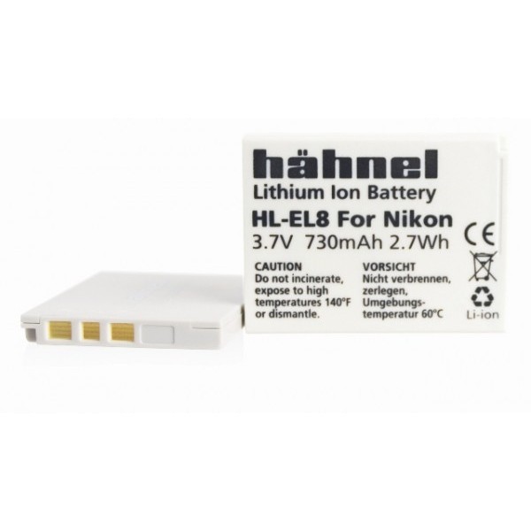 Acumulator Hahnel HL-EL8 tip Nikon EN-EL8 730mAh