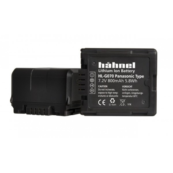 Acumulator Li-Ion Hahnel HL-G070   tip Panasonic VW-VBG070 / 130 / 260 (7.2V 800mAh 5.8Wh)