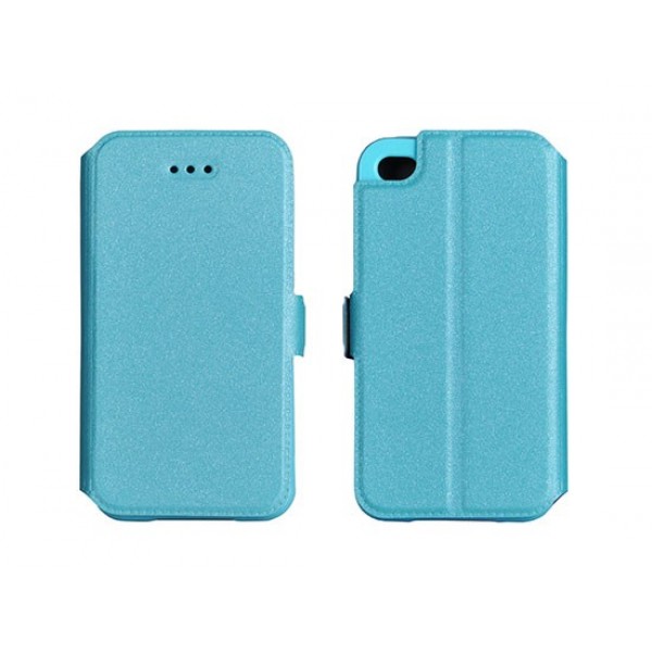 Husa flip Diary Stand pentru Samsung S7560/S7562 Galaxy Trend bleu