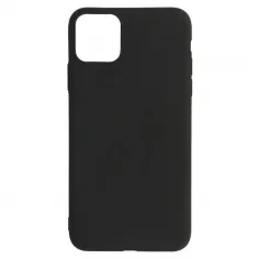 Husa de silicon neagra mata pentru Apple iPhone 11 PRO
