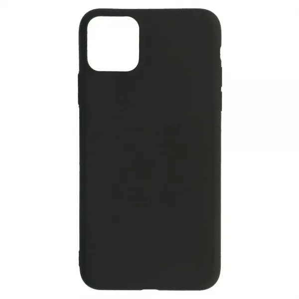 Husa de silicon neagra mata pentru Apple iPhone 11 PRO