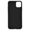 Husa de silicon neagra mata pentru Apple iPhone 11 PRO