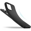 Husa de silicon neagra mata pentru Apple iPhone 11 PRO