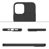 Husa de silicon neagra mata pentru Apple iPhone 11 PRO