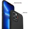 Husa de silicon neagra mata pentru Apple iPhone 11 PRO