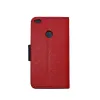 Husa flip TELONE Fancy Diary pentru Huawei P8 Lite (2017) / P9 Lite (2017) rosie cu bleumarin