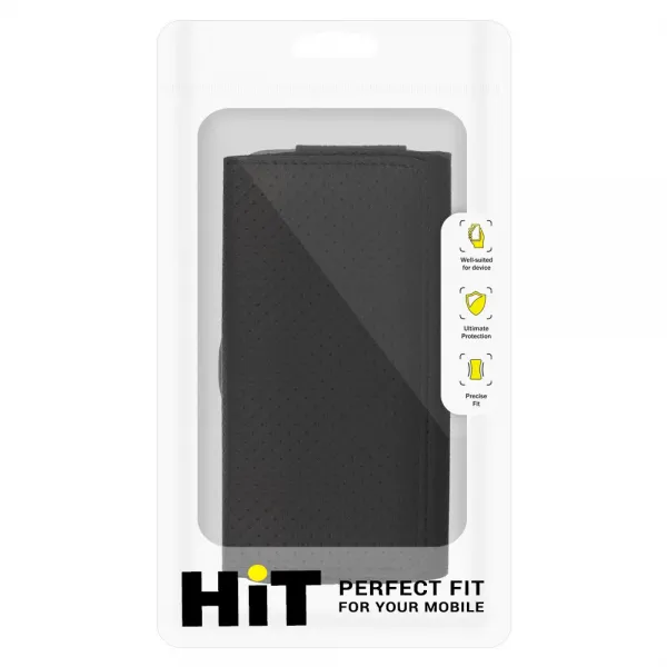 Toc curea HIT marime XXL 172x83x12mm pentru Samsung S24 Ultra/A14 5G/Xiaomi Redmi 12C, design 3, negru
