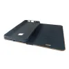 Husa flip Vennus Soft Flexy Magnet stand neagra cu rama pentru Huawei P10 Lite