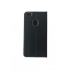Husa flip Vennus Soft Flexy Magnet stand neagra cu rama pentru Huawei P10 Lite