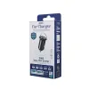Mini incarcator auto Remax RC-233 Lindo II - USB-A si Tip C - PD QC 27W, aluminiu, negru