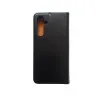 Husa flip Diary Flexy piele naturala neagra pentru SAMSUNG GALAXY A54 5G