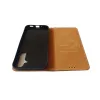 Husa flip Diary Flexy piele naturala neagra pentru SAMSUNG GALAXY A54 5G