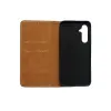 Husa flip Diary Flexy piele naturala neagra pentru SAMSUNG GALAXY A54 5G