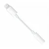 Adaptor casti compatibil iPhone Lightning la jack audio 3.5mm alb