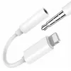 Adaptor casti compatibil iPhone Lightning la jack audio 3.5mm alb