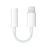 Adaptor casti compatibil iPhone Lightning la jack audio 3.5mm alb