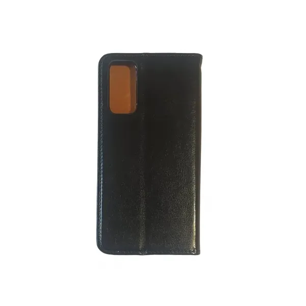 Husa flip Diary Flexy piele naturala neagra pentru SAMSUNG GALAXY S20 FE/LITE