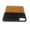 Husa flip Diary Flexy piele naturala neagra pentru SAMSUNG GALAXY S20 FE/LITE