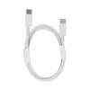 Cablu USB tip C - USB tip C 2m alb cu incarcare rapida