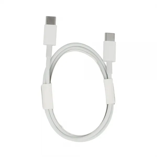 Cablu USB tip C - USB tip C 2m alb cu incarcare rapida