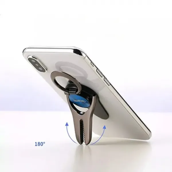 Suport auto si stand inelar multifunctional metalic 3 in 1 REMAX RL-BK01