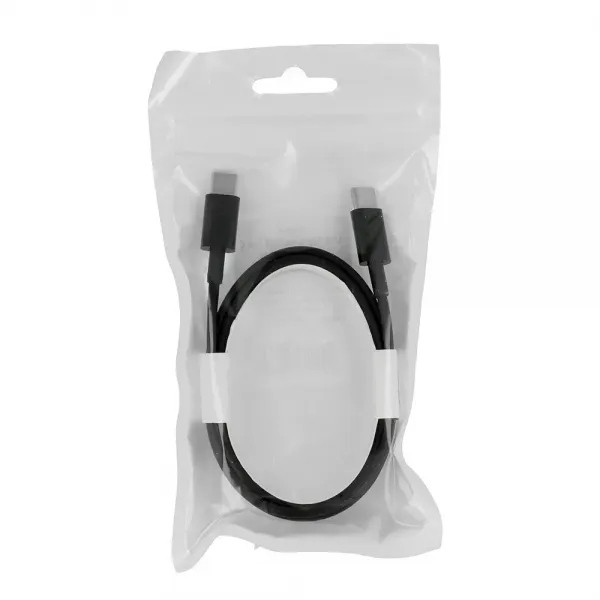 Cablu USB tip C - USB tip C 2m negru cu incarcare rapida