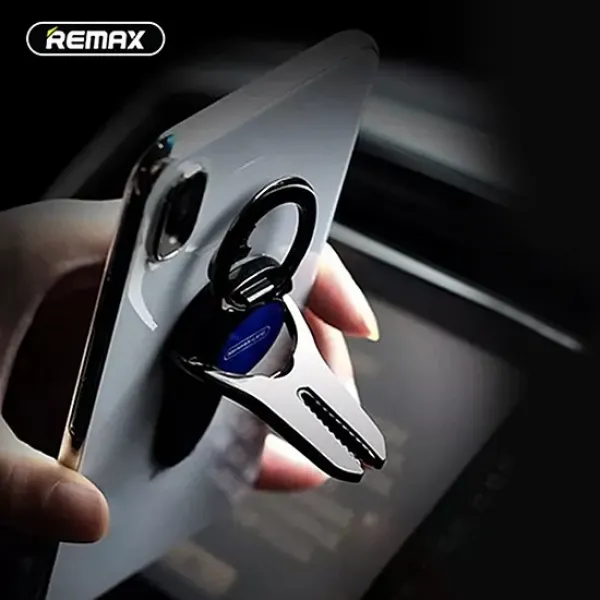 Suport auto si stand inelar multifunctional metalic 3 in 1 REMAX RL-BK01