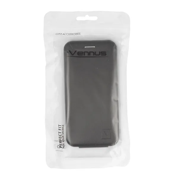 Husa carte Flexi Vennus Elegance pentru Samsung G780 Galaxy S20 FE/Lite neagra