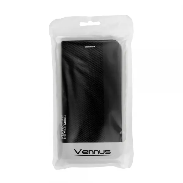 Husa Book Vennus Sensitive neagra pentru Samsung Galaxy S10 Lite G770