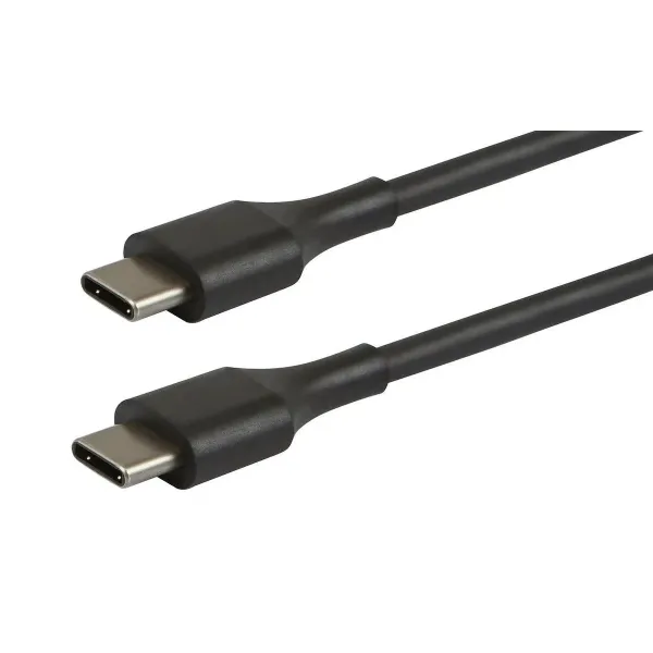 Cablu USB tip C - USB tip C 2m negru cu incarcare rapida