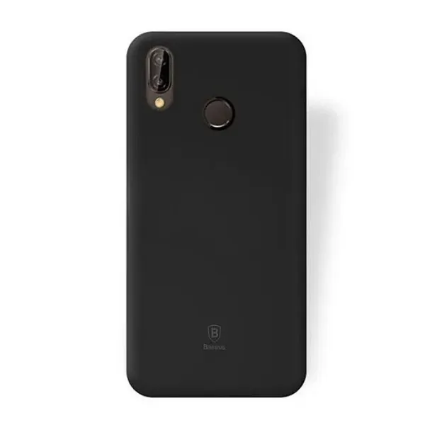 Husa de silicon Baseus pentru Huawei P30 Lite neagra