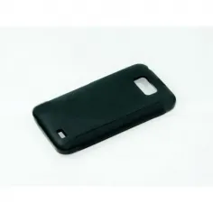 Husa de silicon Fashion pentru Allview P5 Alldro neagra mata