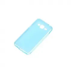 Husa de silicon pentru Samsung Galaxy J3 (2016) J320F bleu transparenta