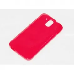 Husa de silicon rosie pentru HTC Desire 526
