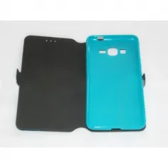 Husa flip Diary Flexy Magnet pentru Samsung Galaxy A5 A500F turcoaz
