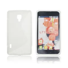 Husa silicon S-case pentru LG L7 II/P710 transparenta