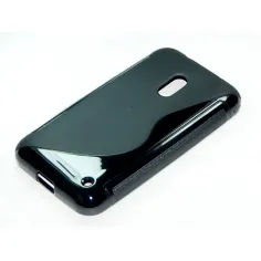 Husa silicon S-case pentru Nokia Lumia 620 neagra