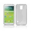 Husa silicon S-case pentru Samsung Galaxy S5/G900 transparenta