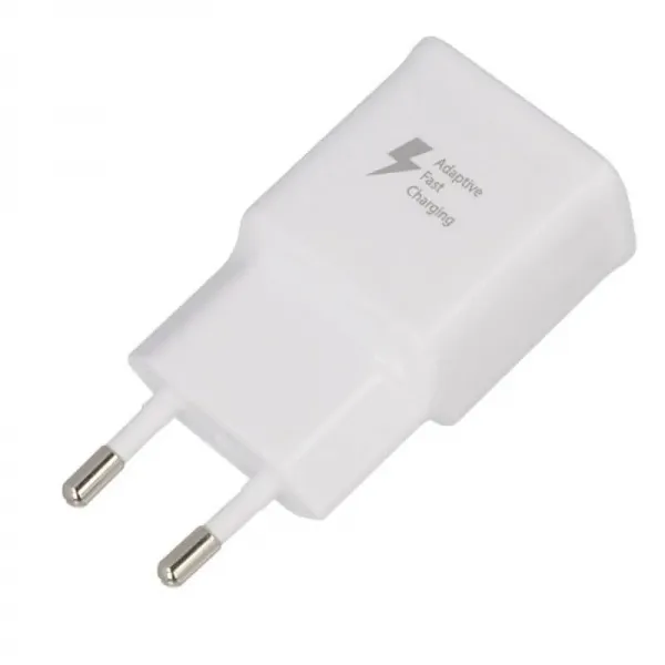 Incarcator adaptiv original Samsung EP-TA20EWE incarcare USB rapida 5V/9V alb (bulk)