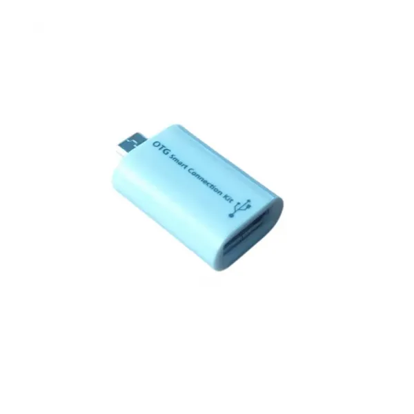 Adaptor USB la microUSB / OTG alb