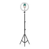 Selfie pack - trepied 1.6m cu lampa LED si suport telefon